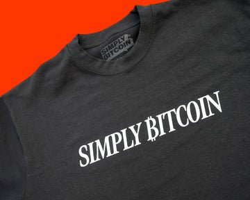simply bitcoin shirt